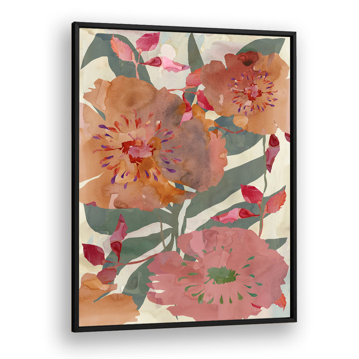 Vibrant FREE SPIRIT FLORALS I, FLORAL FLOWER PAINTINGS, showcasing elegance and artistry for any space.