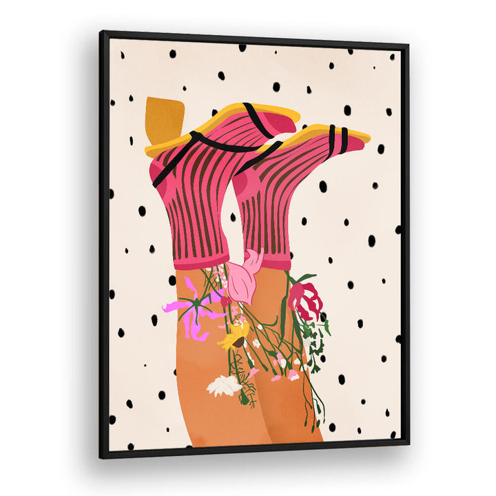 FLORAL STEP DELIGHT , FASHION POSTERS