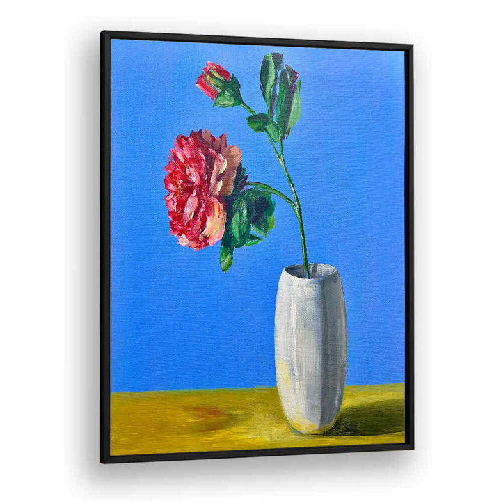 HIGH-CONTRAST PEONY PAINTING