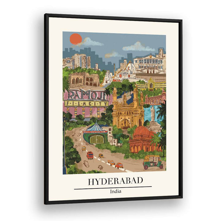 HYDERABAD - SAUMYA AGARWAL , TRAVEL POSTERS