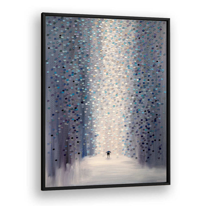 HAZY RAIN , MODERN IMPRESSIONISM PAINTINGS