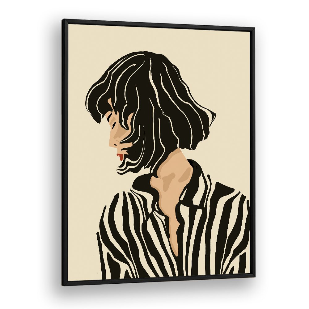 Unique "I AM NOT TALKING TO YOU , JAPANESE PAINTINGS" artwork capturing silent expression for personal space.