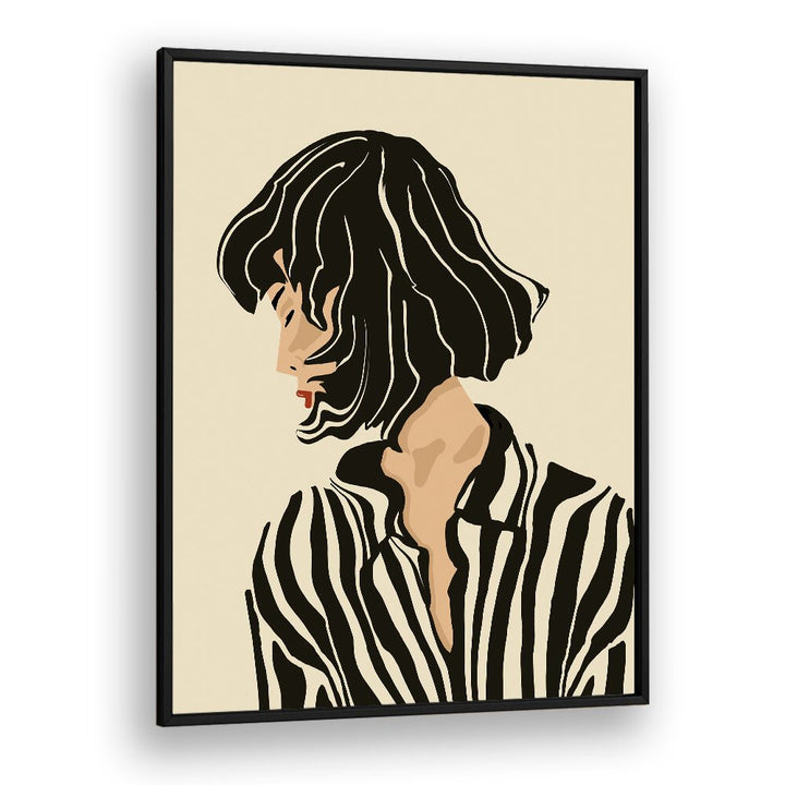 Unique "I AM NOT TALKING TO YOU , JAPANESE PAINTINGS" artwork capturing silent expression for personal space.