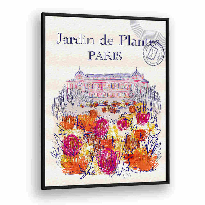 JARDIN DES PLANTES PARIS , TRAVEL POSTERS