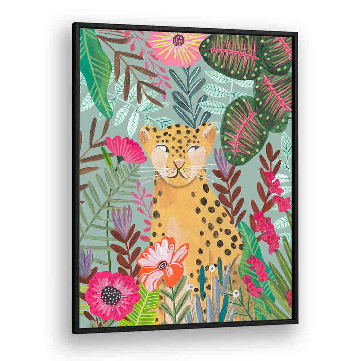 JUNGLE'S GENTLE GAZE , KIDS ROOM PAINTINGS