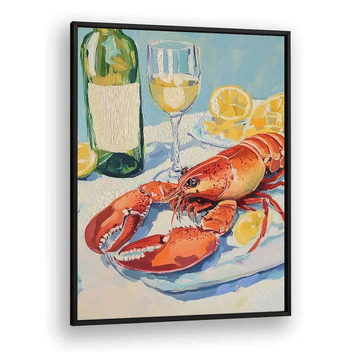 LOBSTER AND WINE , KITCHEN POSTERS
