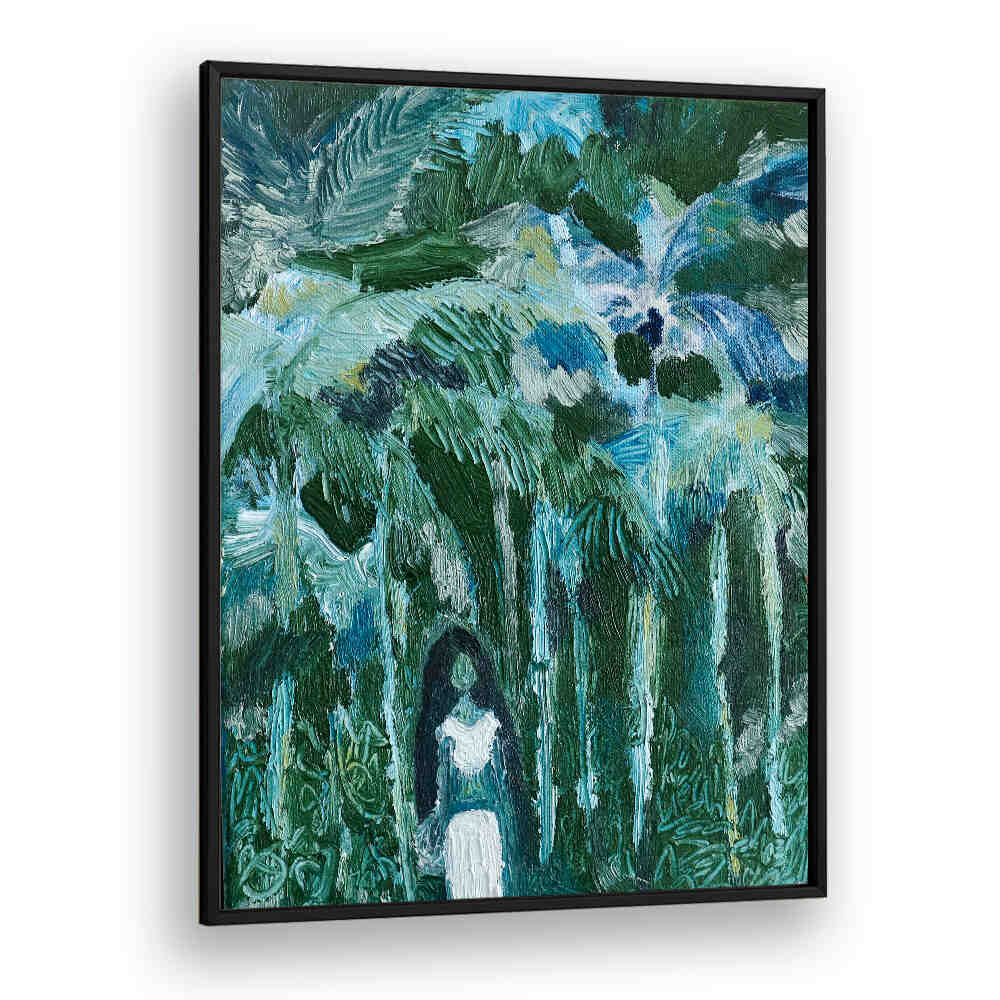 LOCAL IN TROPICAL FOREST , FLORAL FLOWER PAINTINGS