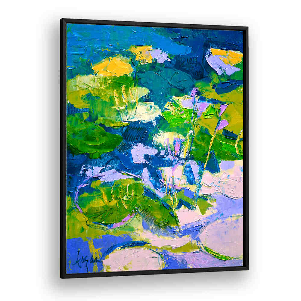 LUSH POND HARMONY , ABSTRACT PAINTINGS