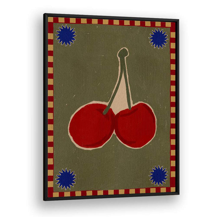 LUSH DUO, KITCHEN POSTERS featuring vibrant cherry artwork to enhance your kitchen's style and elegance.