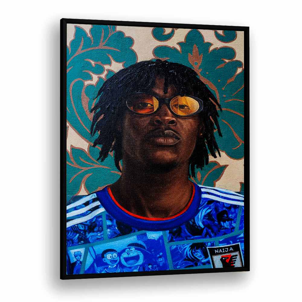 Vibrant NAIJA ANIME, AFRICAN ART PAINTINGS blend anime aesthetics with rich African heritage. Perfect for modern decor.