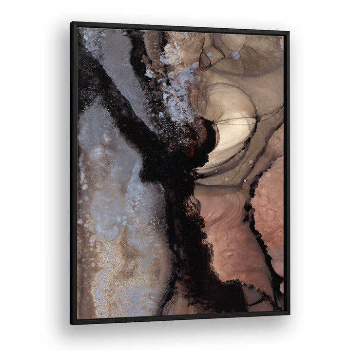 ORGANIC SHAPES WITH EARTHY TONES , ABSTRACT PAINTINGS