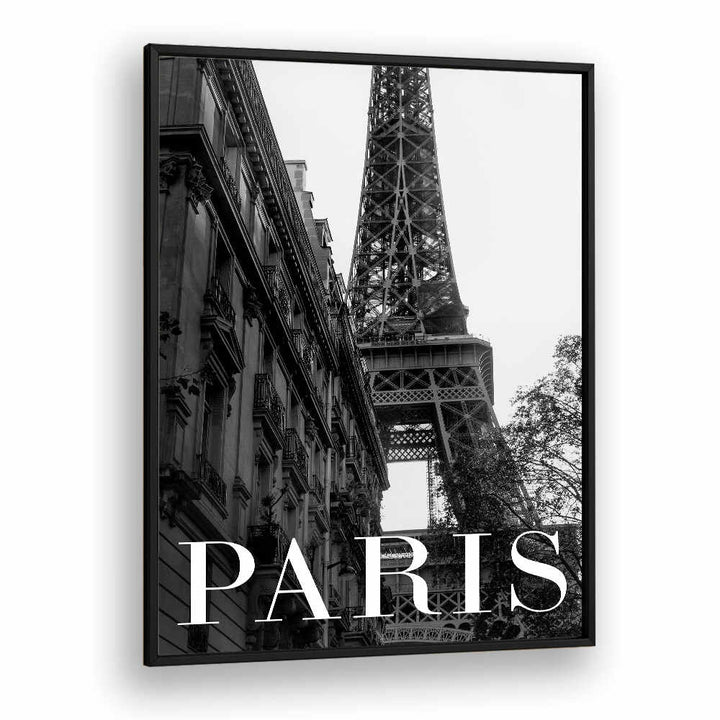 Stunning PARIS TEXT I, TRAVEL POSTERS showcasing the Eiffel Tower, perfect for adding charm to any space.