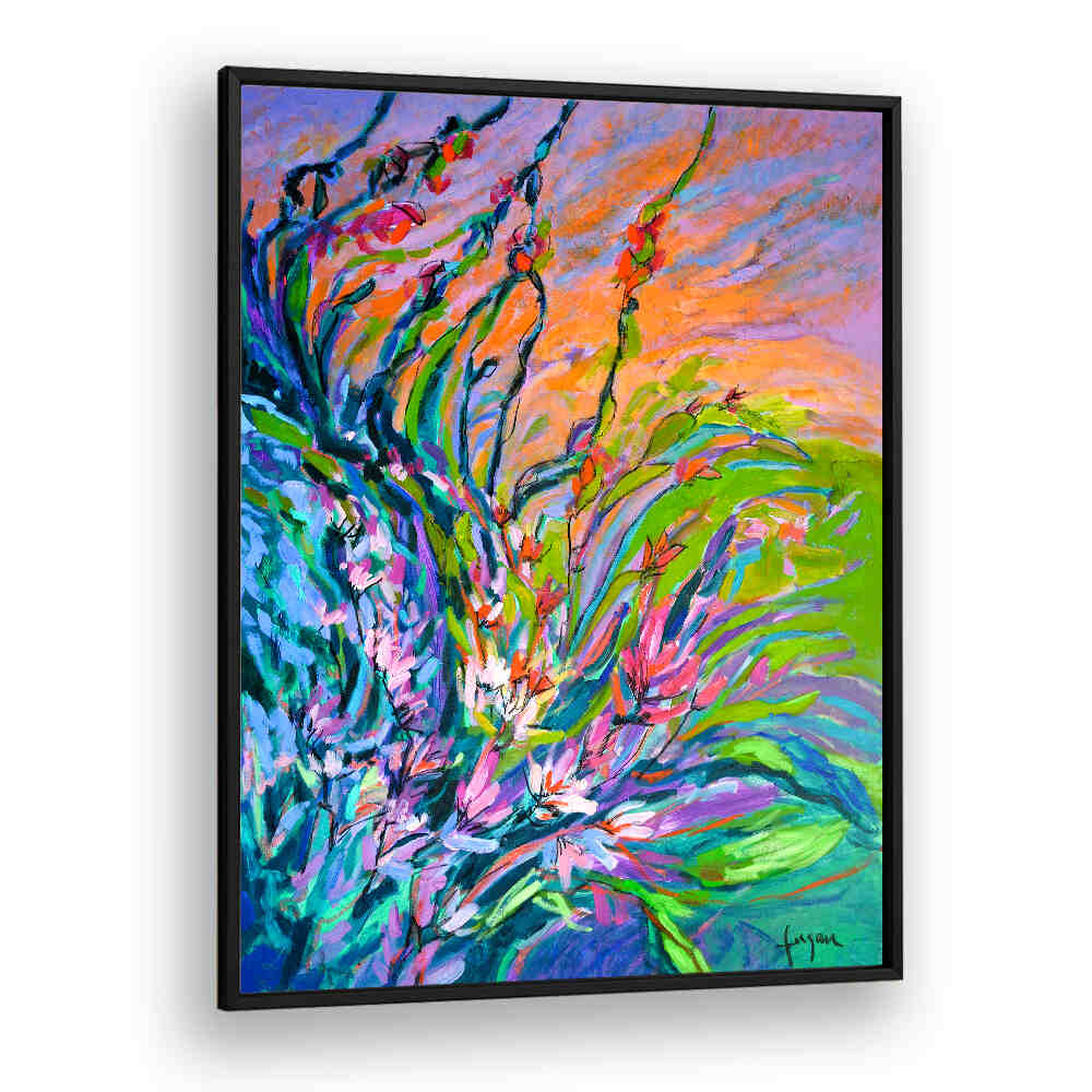 PETAL STORM , ABSTRACT PAINTINGS
