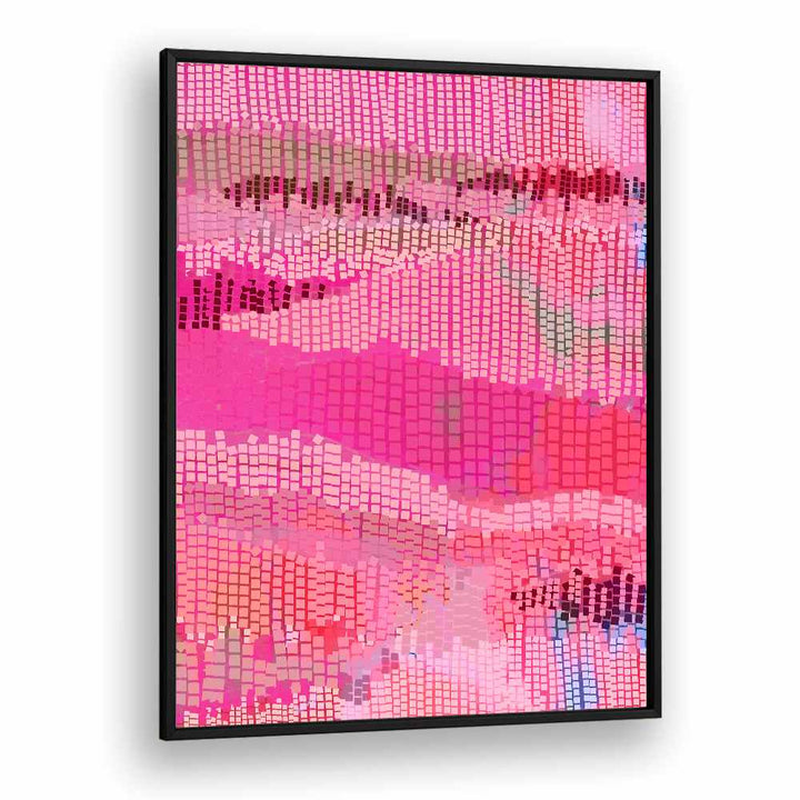 PINK PIXELATED ABSTRACT