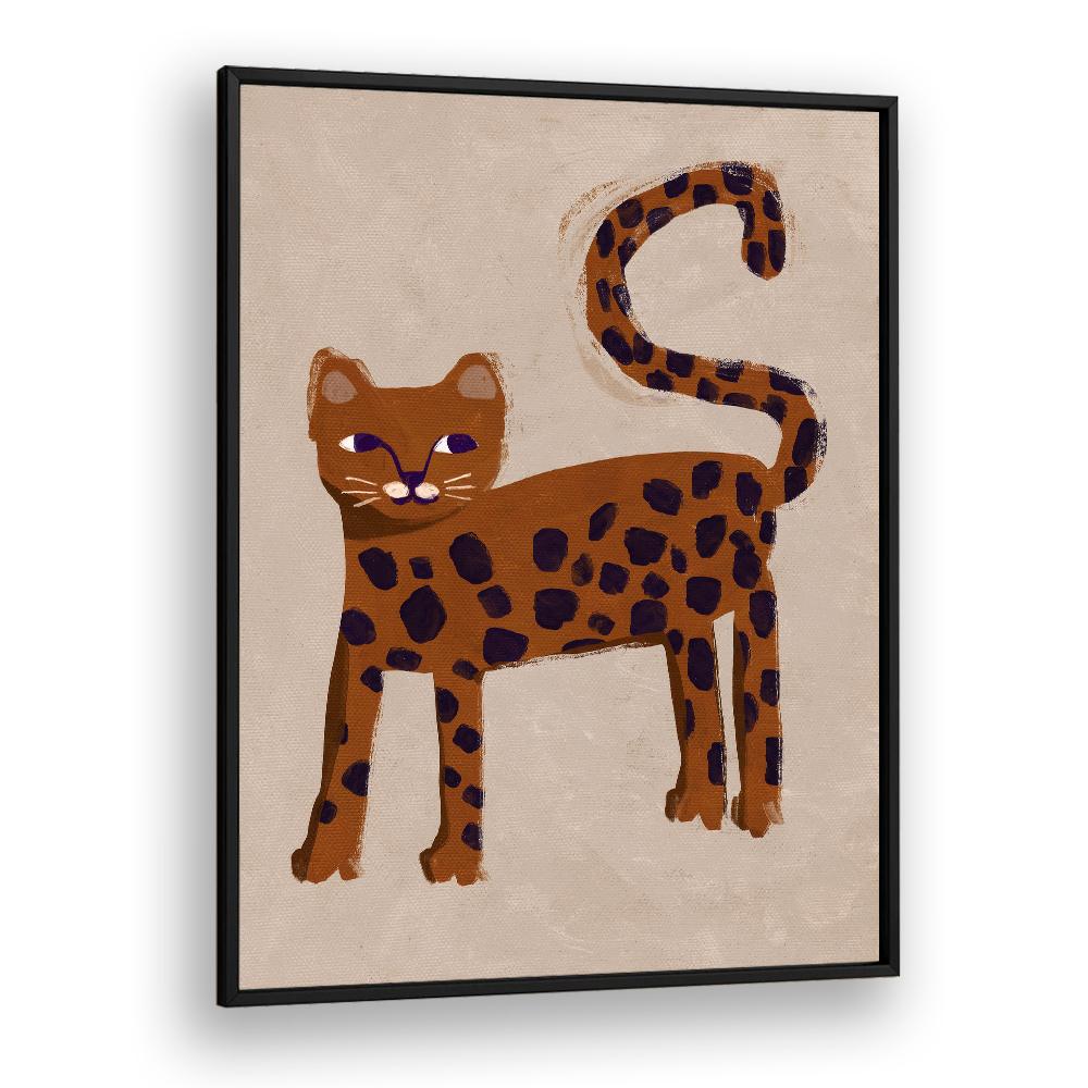 PLAYFUL SPOTTED LEOPARD