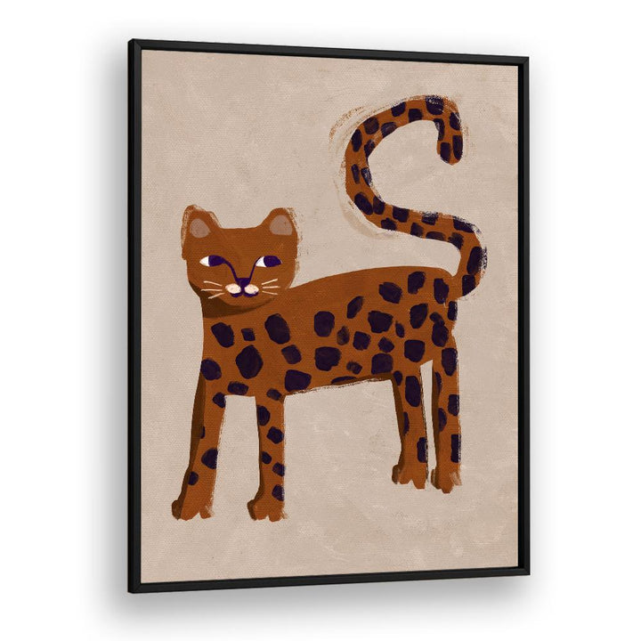 PLAYFUL SPOTTED LEOPARD