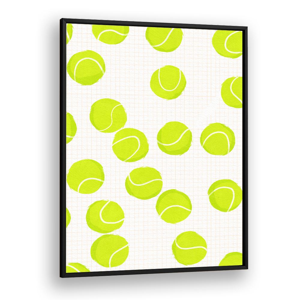 PLAYFUL TENNIS BALLS PATTERN
