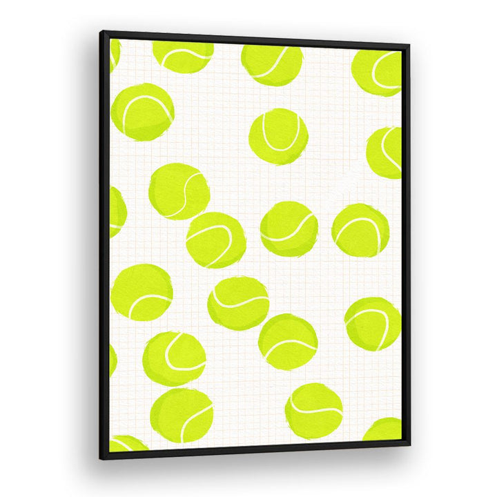 PLAYFUL TENNIS BALLS PATTERN