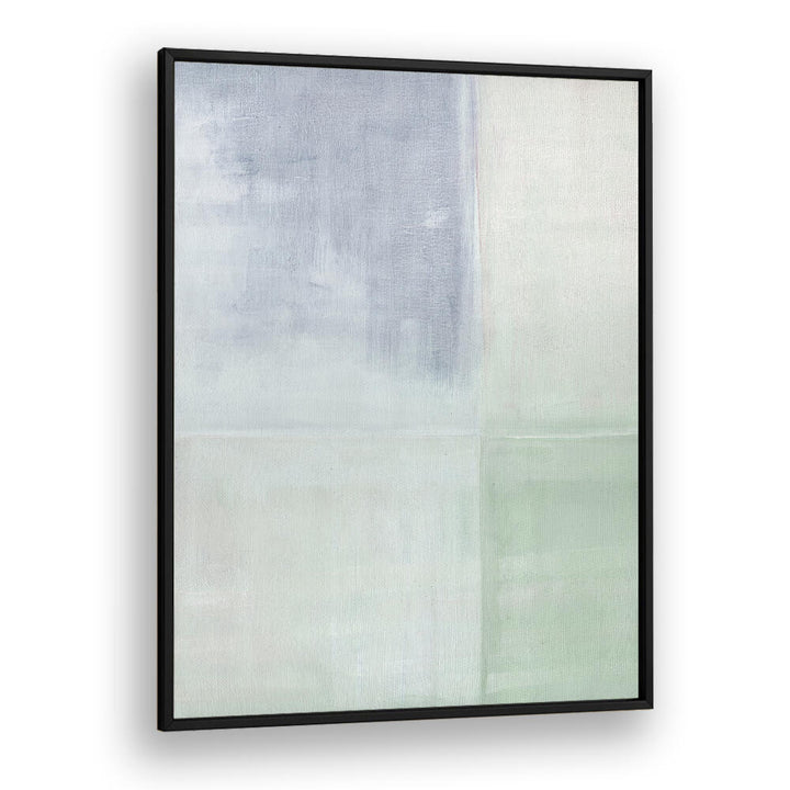 PASTEL PAINTED WALL GREY GREEN , ABSTRACT PAINTINGS