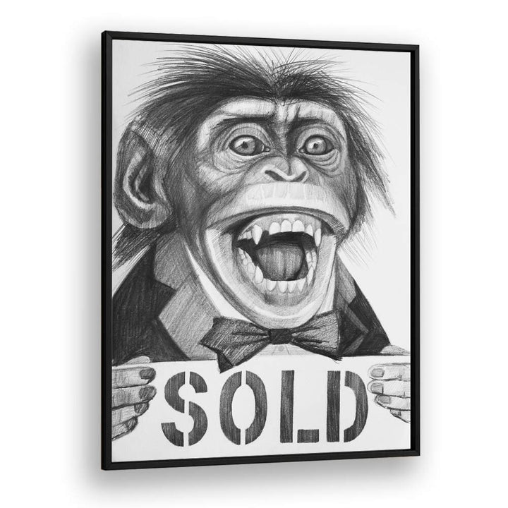 Exciting PRIMAL AUCTIONEER, COMIC POSTERS featuring a quirky monkey character, perfect for comic art lovers.