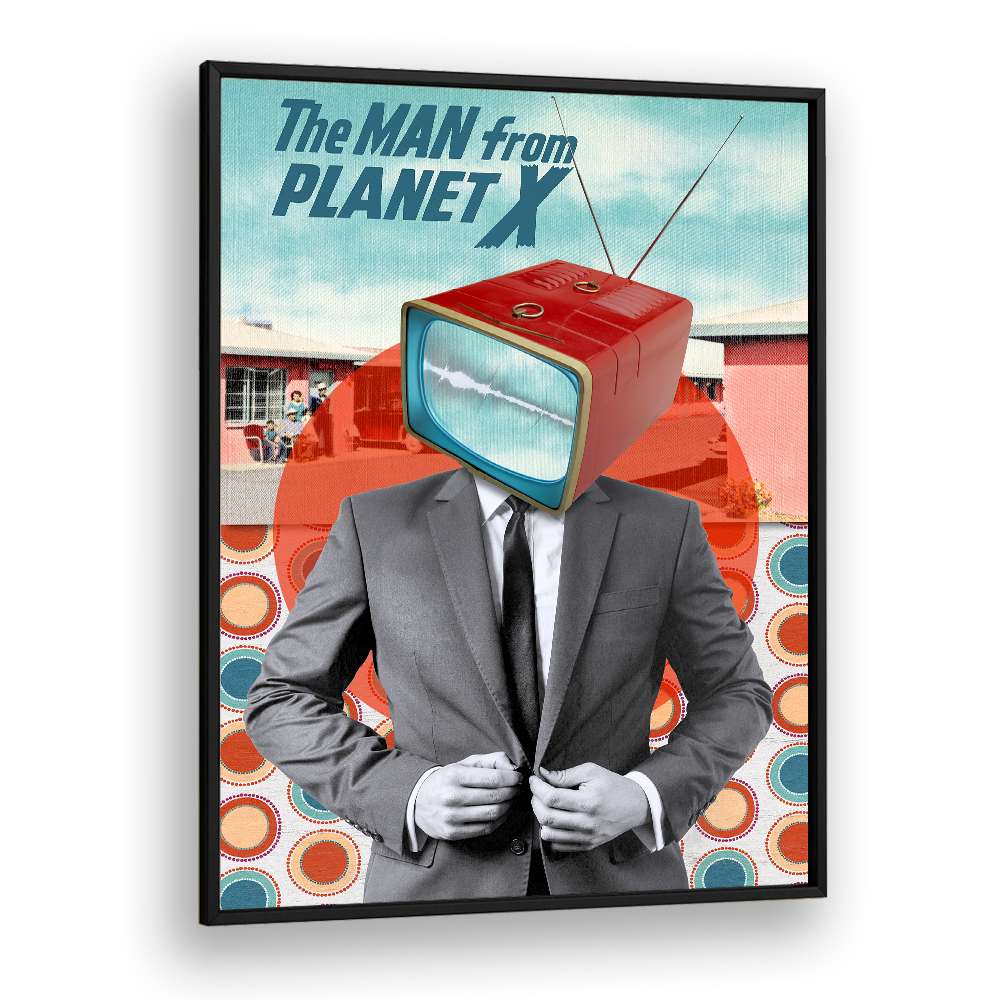 RETRO TV HEAD MAN