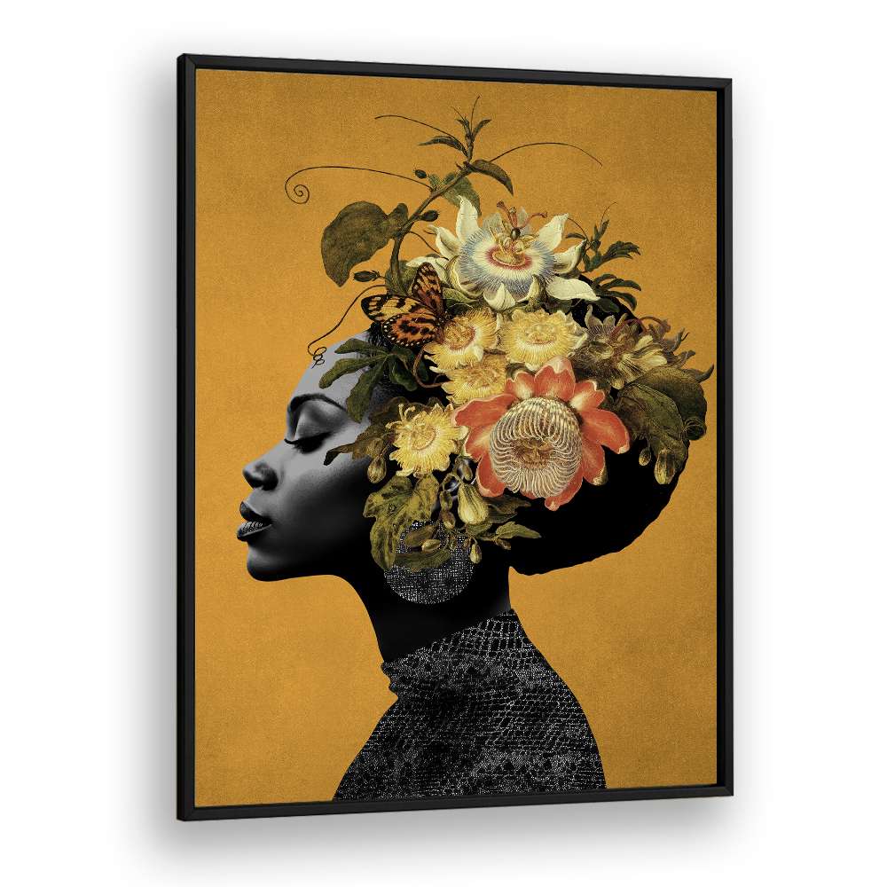 SERENE FLORAL PORTRAIT