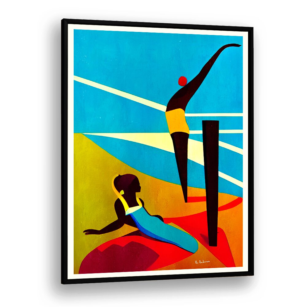Vibrant MARTINIQUE, BEACH PAINTINGS showcasing serene beach scenes perfect for enhancing your living space.