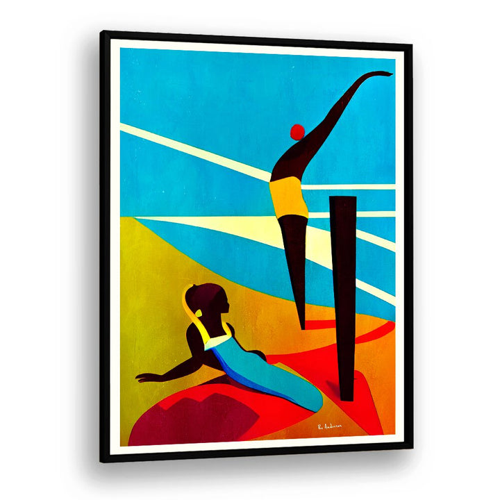 Vibrant MARTINIQUE, BEACH PAINTINGS showcasing serene beach scenes perfect for enhancing your living space.