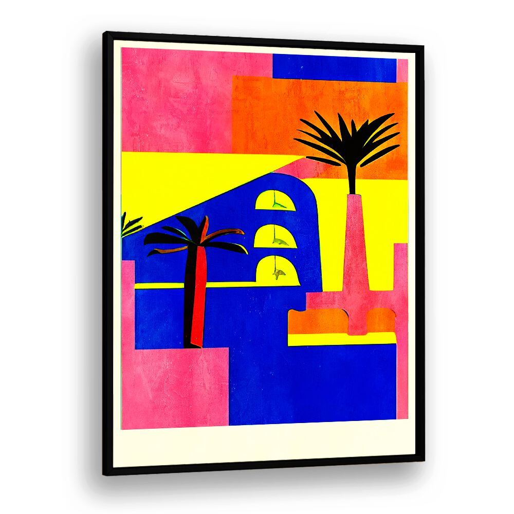 Vibrant CAIRO, BEACH PAINTINGS showcase a colorful blend of beachscapes and cultural charm, perfect for any space.
