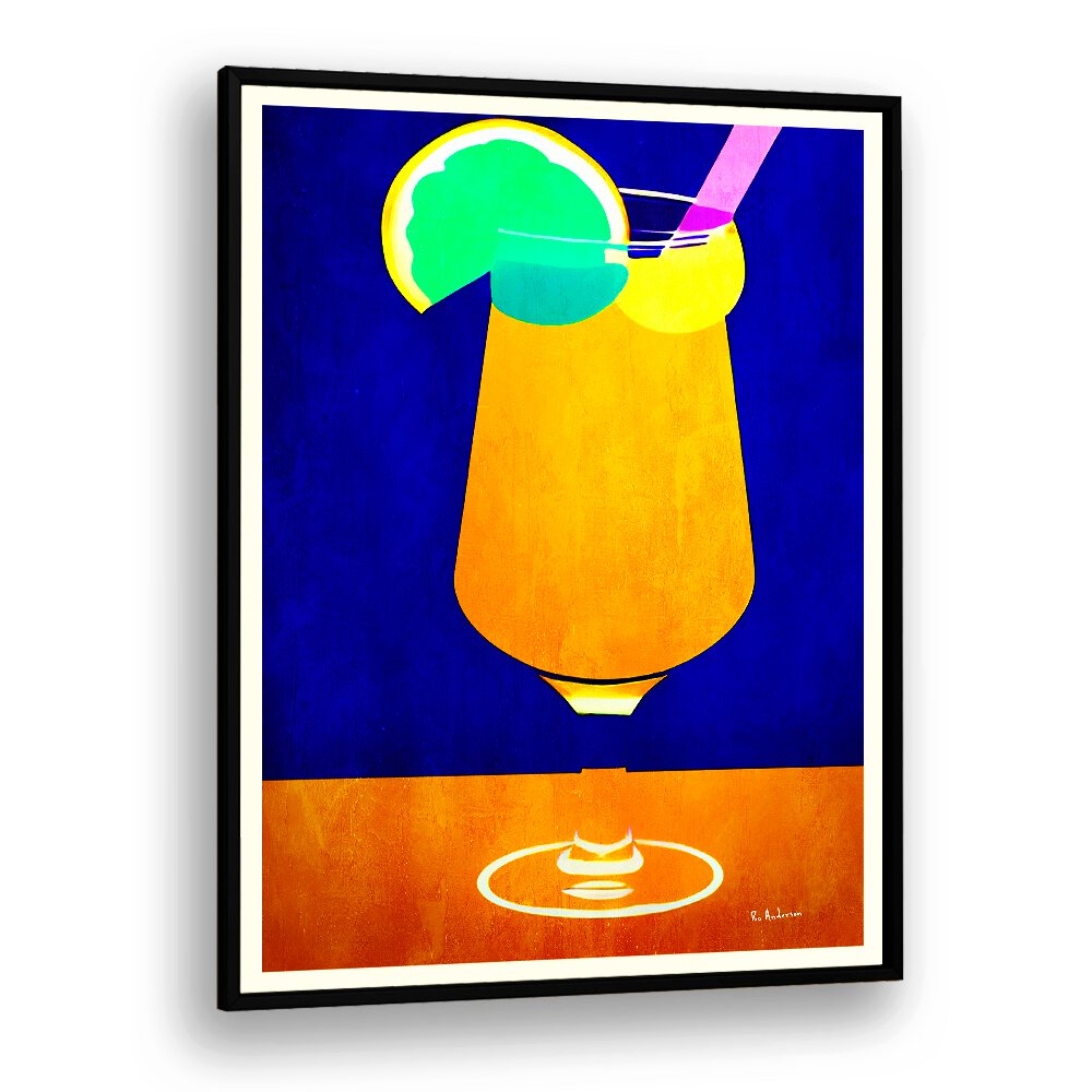 Bright and vibrant PINA COLADA, KITCHEN POSTERS add a tropical charm to elevate your kitchen decor.