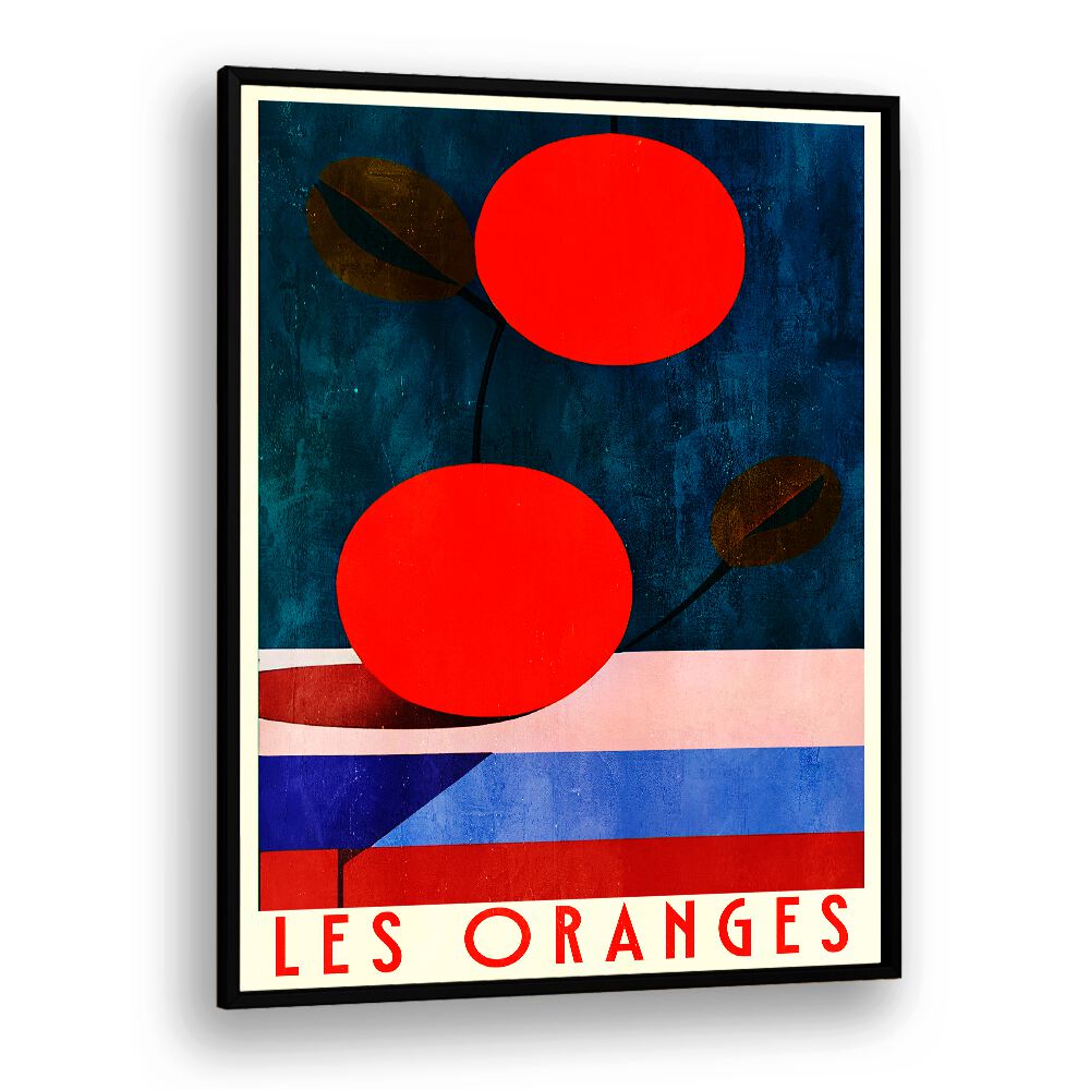 Brighten your space with LES ORANGES, KITCHEN POSTERS, featuring vibrant orange artwork for stylish decor.