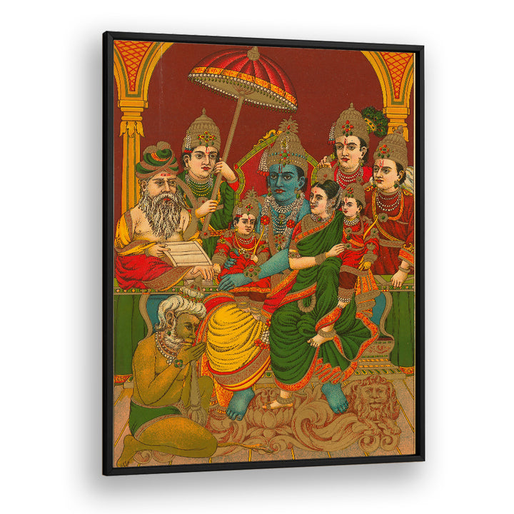 UTTARA RAMA CHARITRA , INDIAN ART PAINTINGS