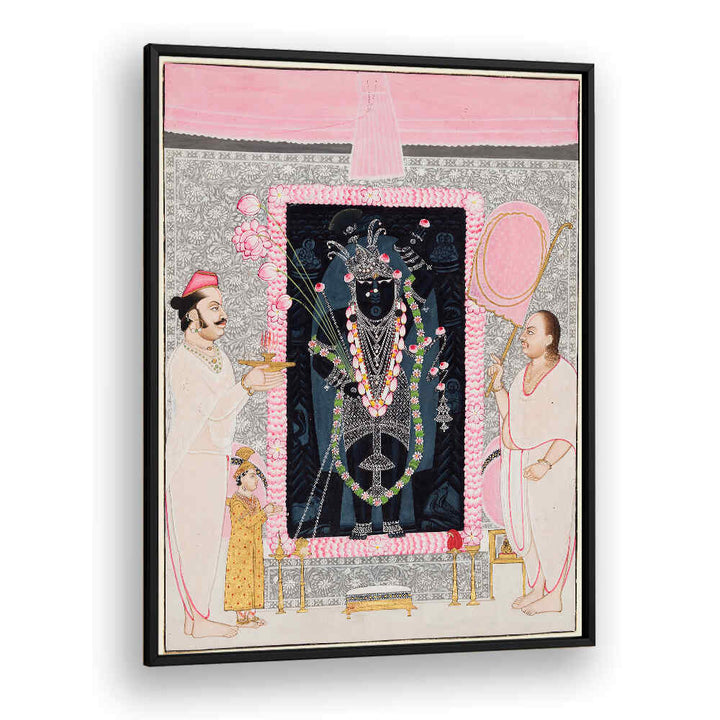 DARSHAN OF THE ETERNAL , INDIAN ART PAINTINGS