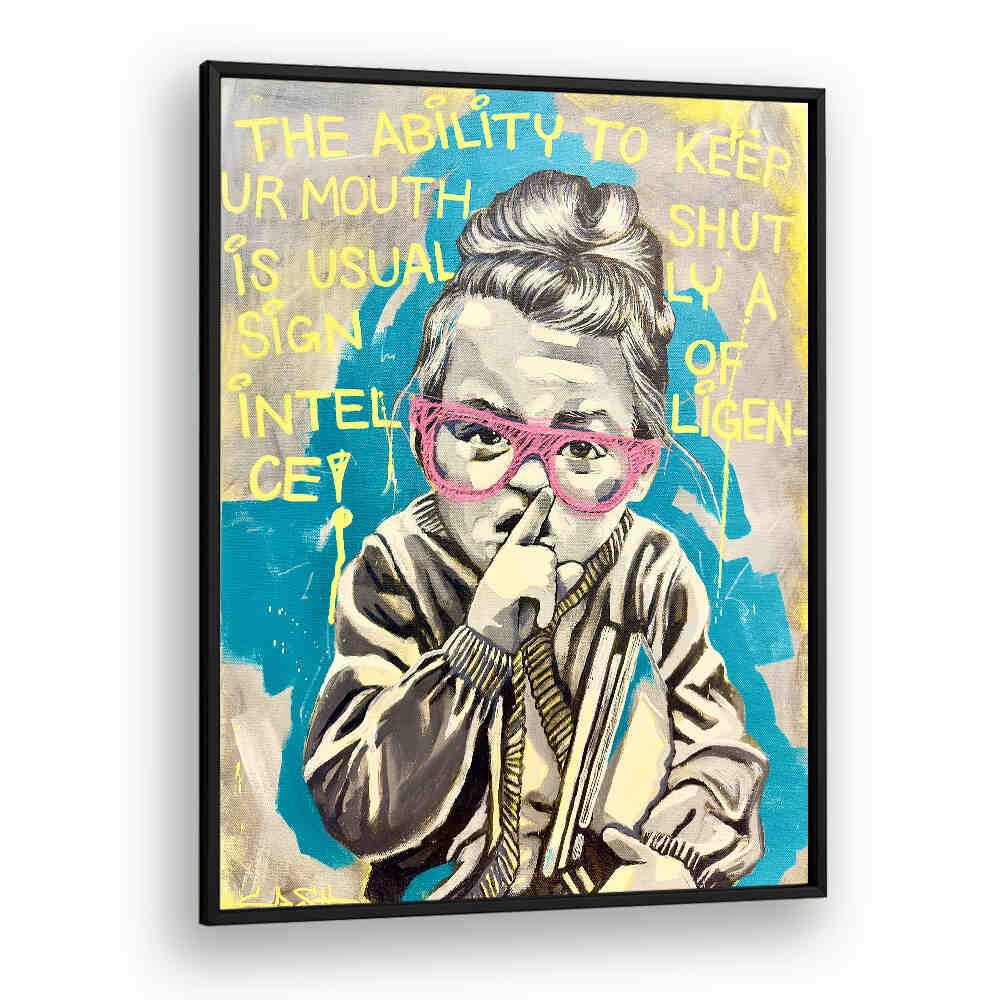SILENT WISDOM KID , POP ART PAINTINGS