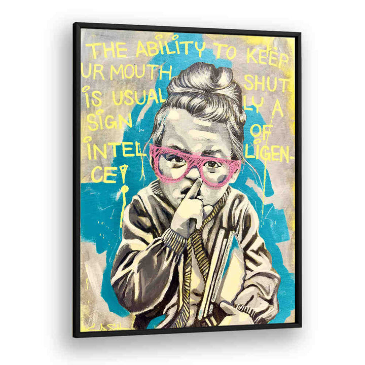 SILENT WISDOM KID , POP ART PAINTINGS