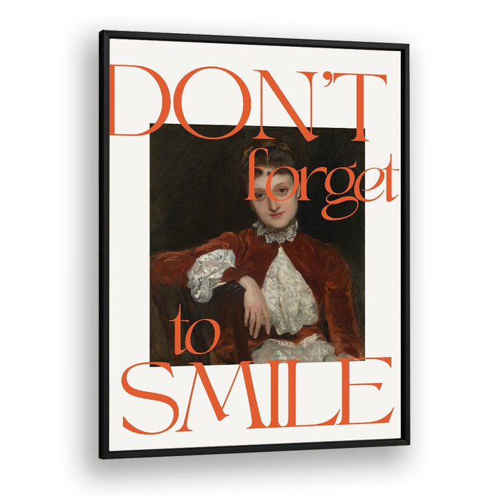 SMILING WOMAN ENCOURAGING WORDS
