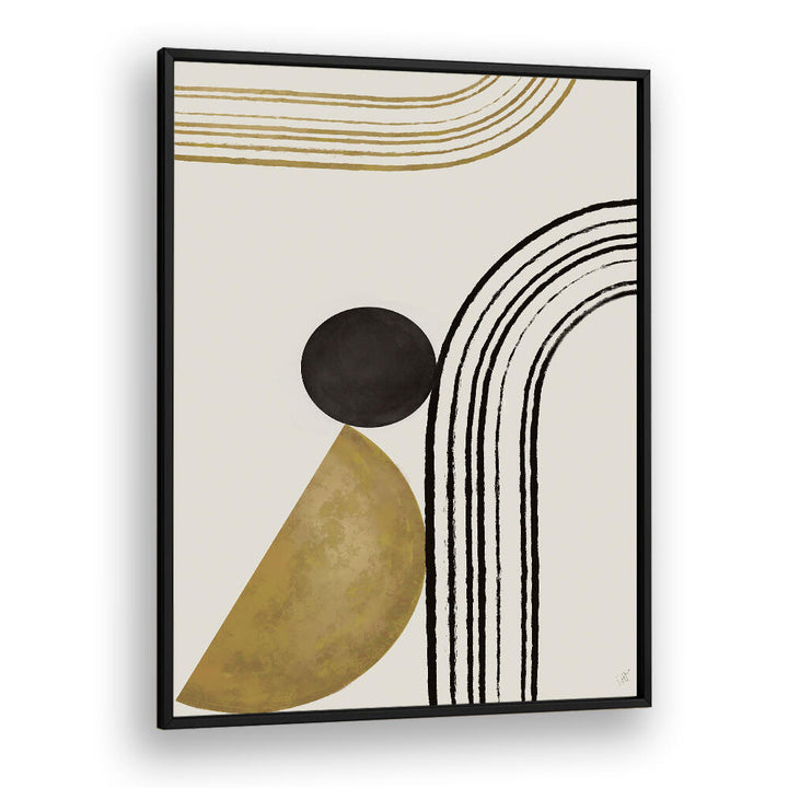 SCANDI GOLD ABSTRACT , GEOMETRIC ART PRINTS