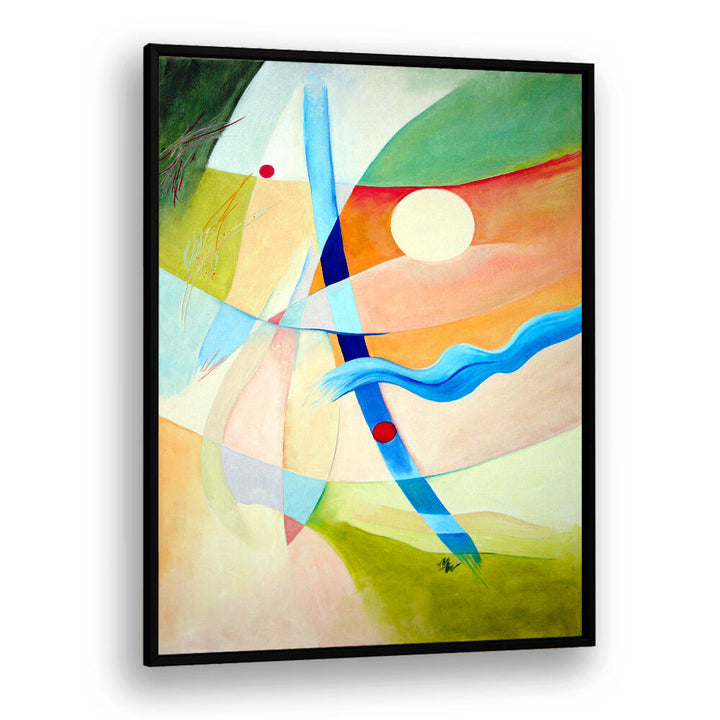 SUMMER PICNIC , ABSTRACT PAINTINGS