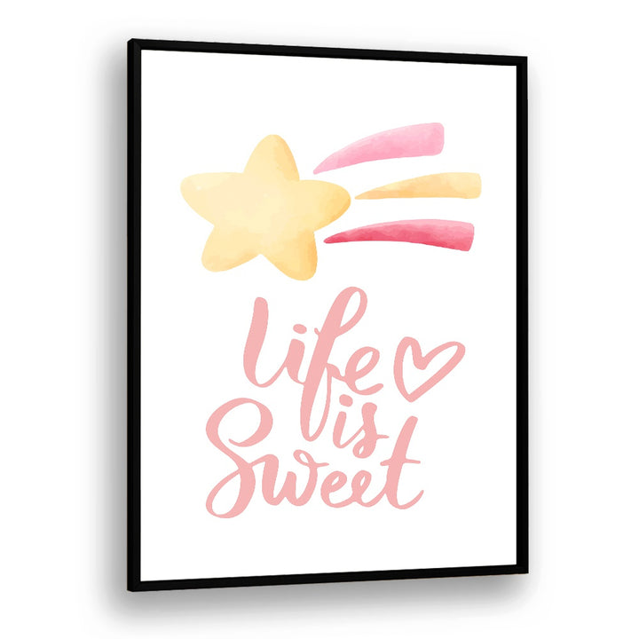 Brighten your child's space with SWEET STARB, KIDS ROOM PAINTINGS featuring a charming star and uplifting message.