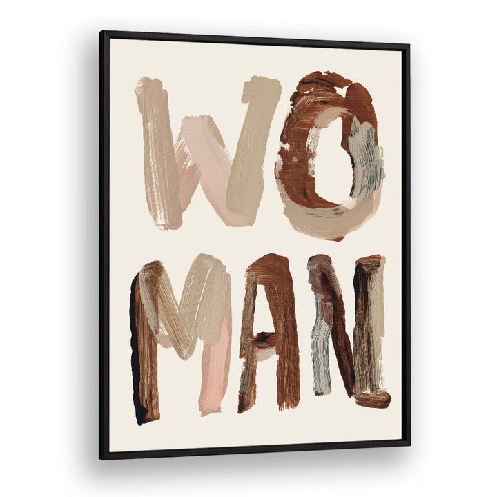 TEXTURED WOMAN WORD