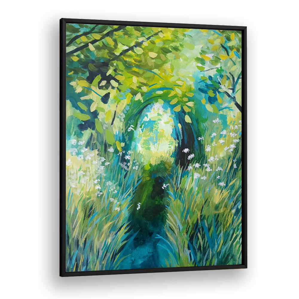 TRANSITION , FLORAL FLOWER PAINTINGS