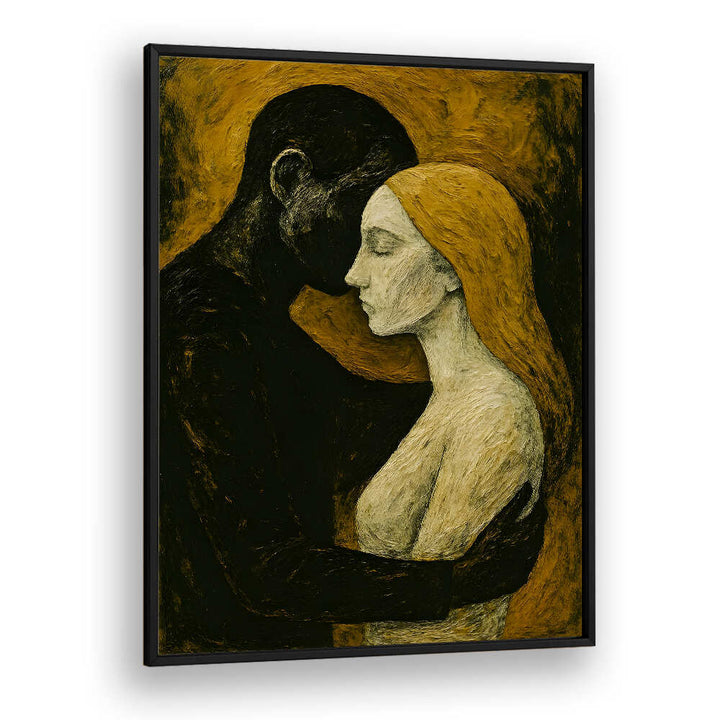 THE EMBRACE OF SHADOWS , EXPRESSIONISM PAINTINGS