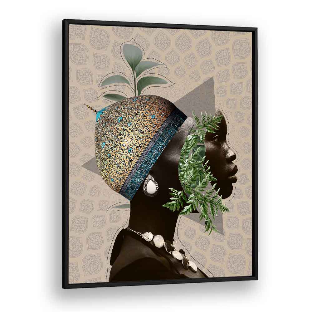 Stunning UTOPIA, PORTRAITS artwork featuring abstract human figures and emotional expressions by BLACKPLAIN.