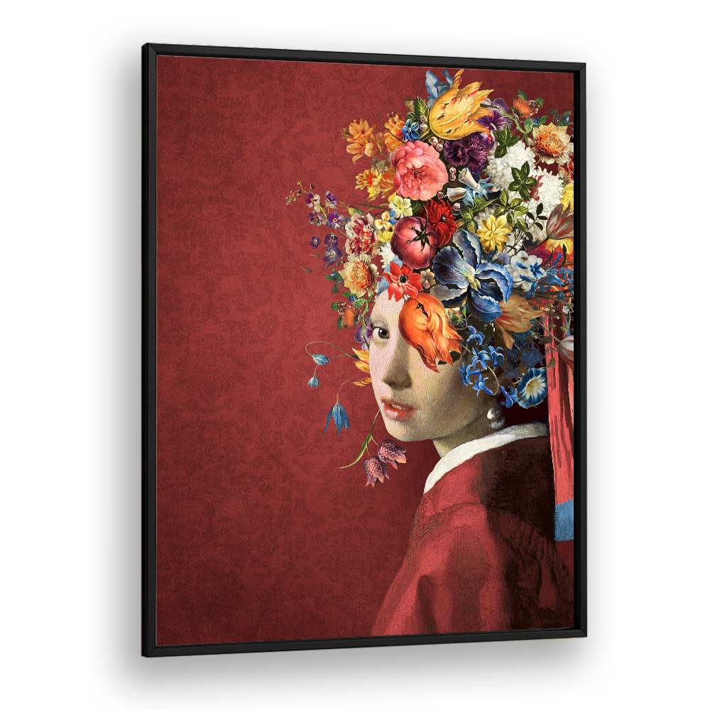 VIBRANT FLORAL PORTRAIT