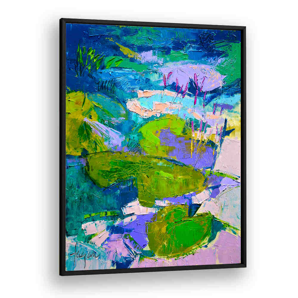VIBRANT TRANQUILITY , ABSTRACT PAINTINGS