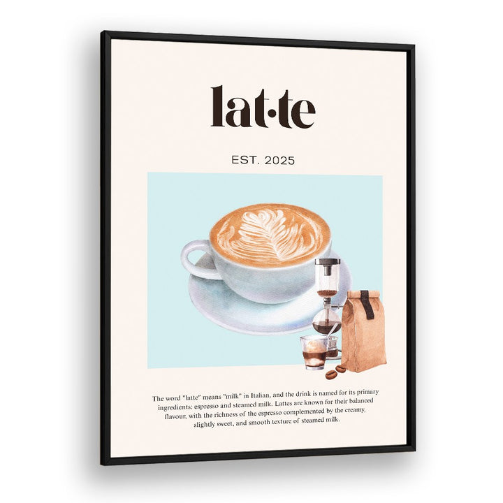 WARM LATTE ART ILLUSTRATION