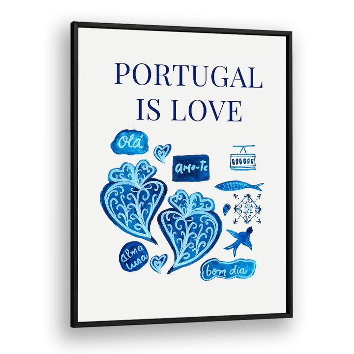 WATERCOLOR PORTUGAL LOVE