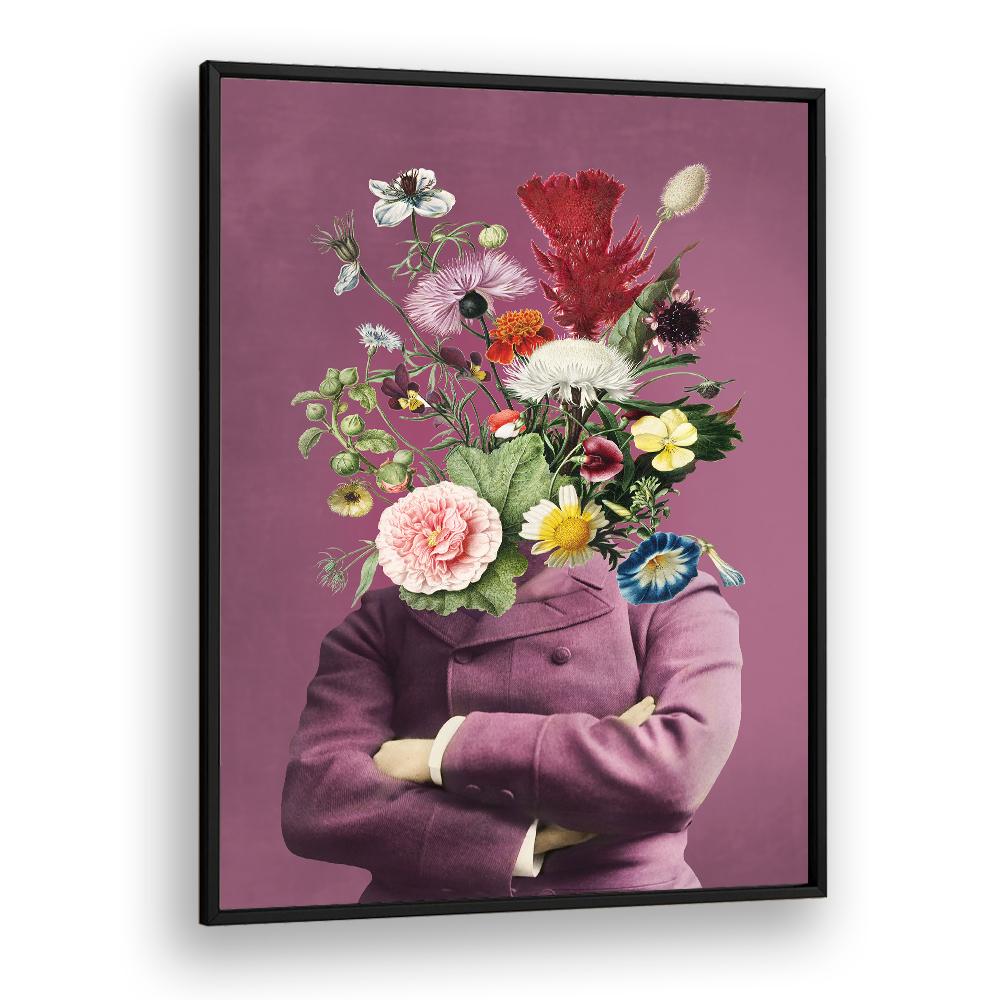 WHIMSICAL FLORAL PORTRAIT