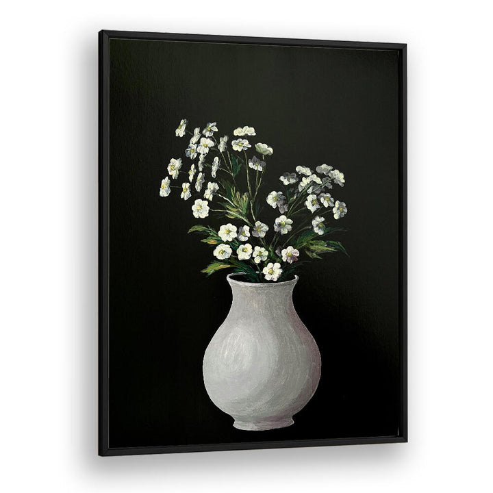 WHITE FLOWER PAINTING