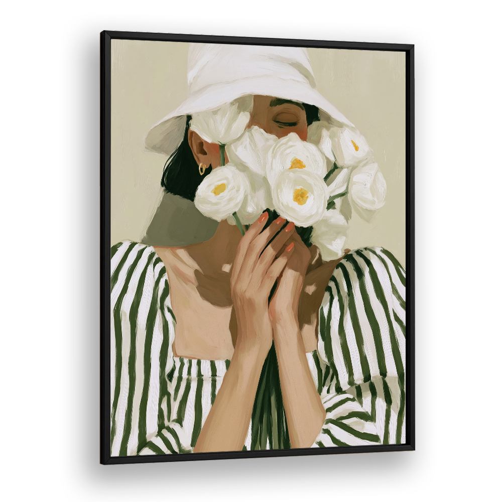 WHITE HAT RANUNCULUS